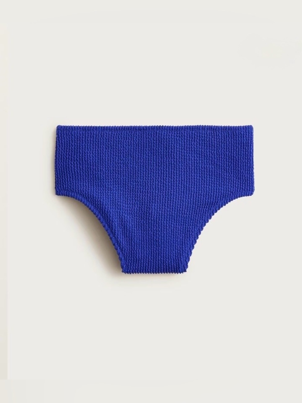J.Crew Hallie scrunchie bikini bottom.Blue.XS.NWT.